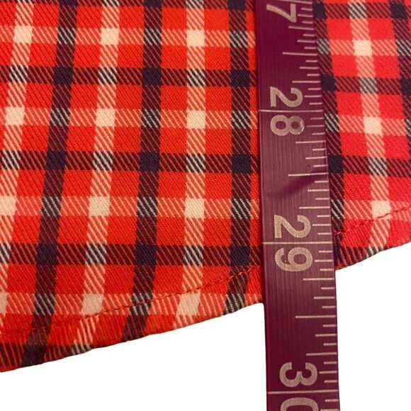 Southern Tide Red, White, Gray Plaid Long Sleeve Button Down Shirt Sz M - Picture 13 of 13